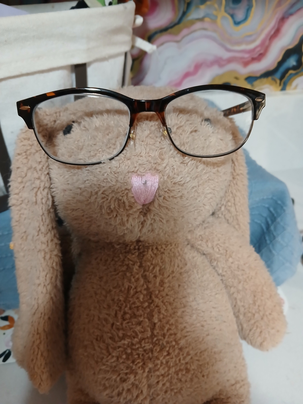 Foster Grant Tortoiseshell Reading Glasses with Black Accents
